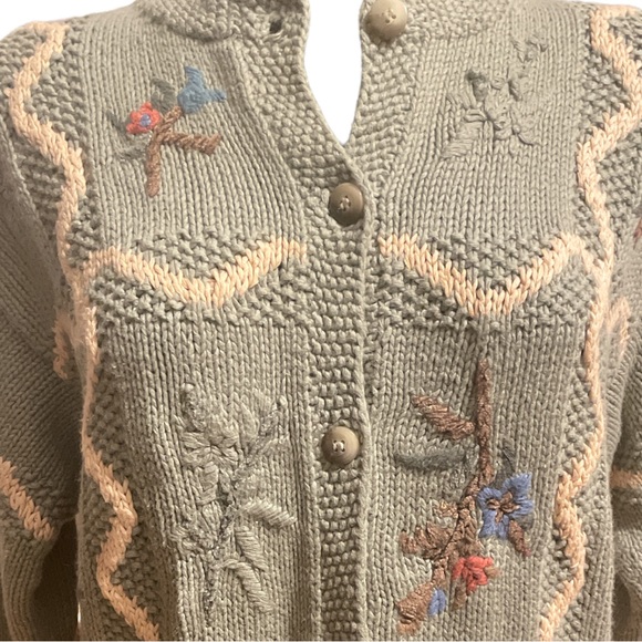 Vintage Sweater Cardigan - Picture 2 of 5